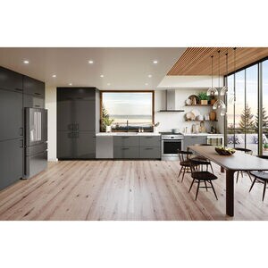 Electrolux 30 in. 4.6 cu. ft. True European Convection Dual Fuel Range with 5 Sealed Burners - Stainless Steel, , hires