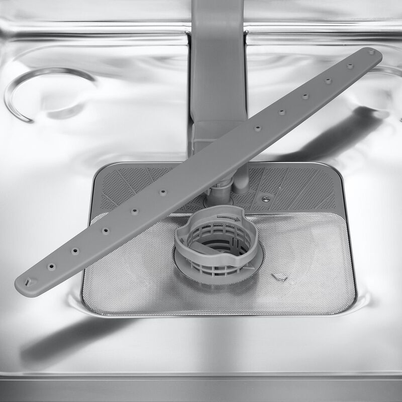 Samsung 24 in. Top Control Flush-Mount Dishwasher with 48 dBA Sound Level, 3rd- Rack, AutoRelease Door Drying & Pocket Handle - Fingerprint Resistant Stainless Steel, , hires