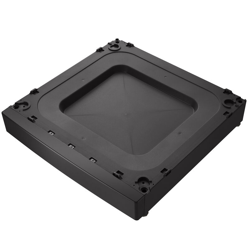 LG ADA Compliant Laundry Pedestal Riser for Washer - Black Steel, Black Steel, hires