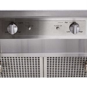 Viking 3 Series 30 in. Chimney Style Range Hood with 460 CFM & 2 LED Lights - Slate Blue, Slate Blue, hires