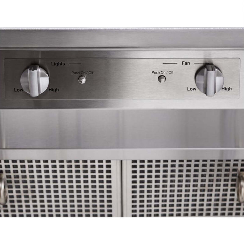 Viking 3 Series 30 in. Chimney Style Range Hood with 460 CFM & 2 LED Lights - Slate Blue, Slate Blue, hires