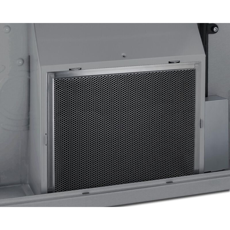 Summit 20 in. Convertible Standard Style Range Hood with 270 CFM & 2 Fan Speeds - Stainless Steel, , hires