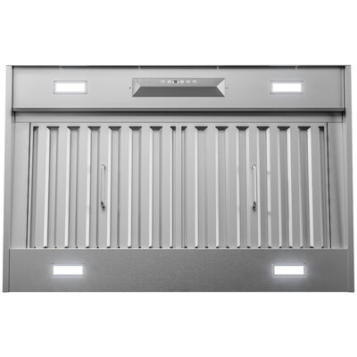 Zephyr 36 in. Standard Style Range Hood with 6 Speed Settings, 1200 CFM, Convertible Venting & 4 LED Lights - Stainless Steel | AK9334BS