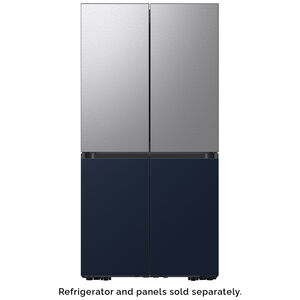 Samsung BESPOKE 4-Door Flex Top Panel for Refrigerators - Stainless Steel, , hires