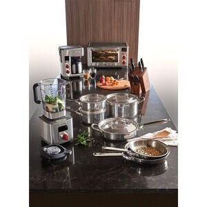 Wolf Gourmet 10 Piece Cookware Set - Stainless Steel, , hires
