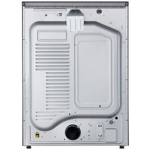 LG Signature 29 in. 9.0 cu. ft. Smart Stackable Gas Dryer with Built-In Intelligence, TurboSteam, AI Sensor Dry & Sanitize Cycle - Brushed Black Steel, , hires