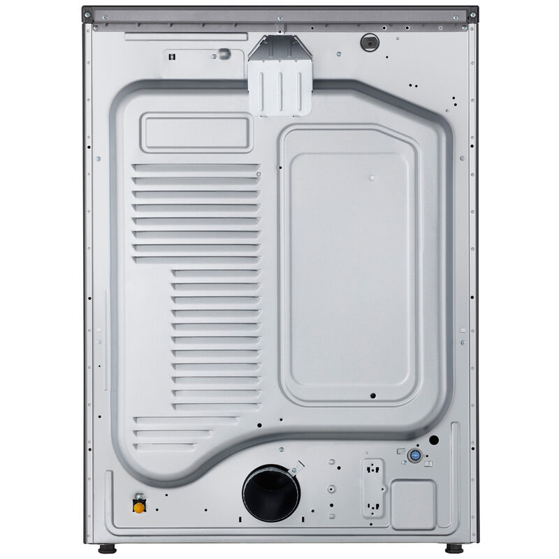 LG Signature 29 in. 9.0 cu. ft. Smart Stackable Gas Dryer with Built-In Intelligence, TurboSteam, AI Sensor Dry & Sanitize Cycle - Brushed Black Steel, , hires