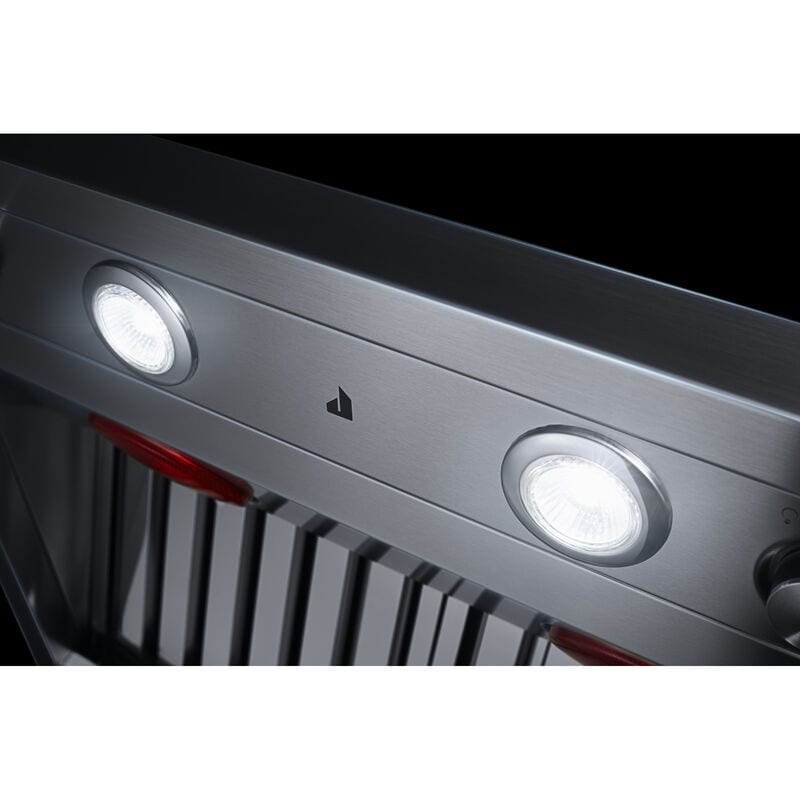 JennAir Pro-Style 30 in. Ducted Canopy Pro Style Style Range Hood with 600 CFM, 4 Fan Speeds & 2 Halogen Lights - Stainless Steel, , hires