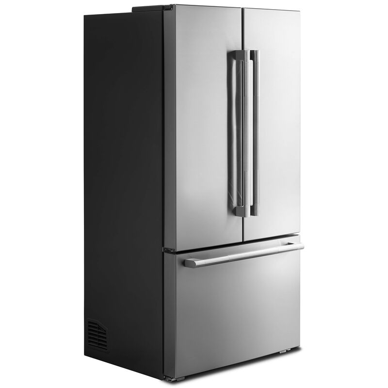 JennAir Rise 36 in. 24.7 cu. ft. Smart Counter Depth French Door Refrigerator with Internal Water Dispenser - Stainless Steel, , hires