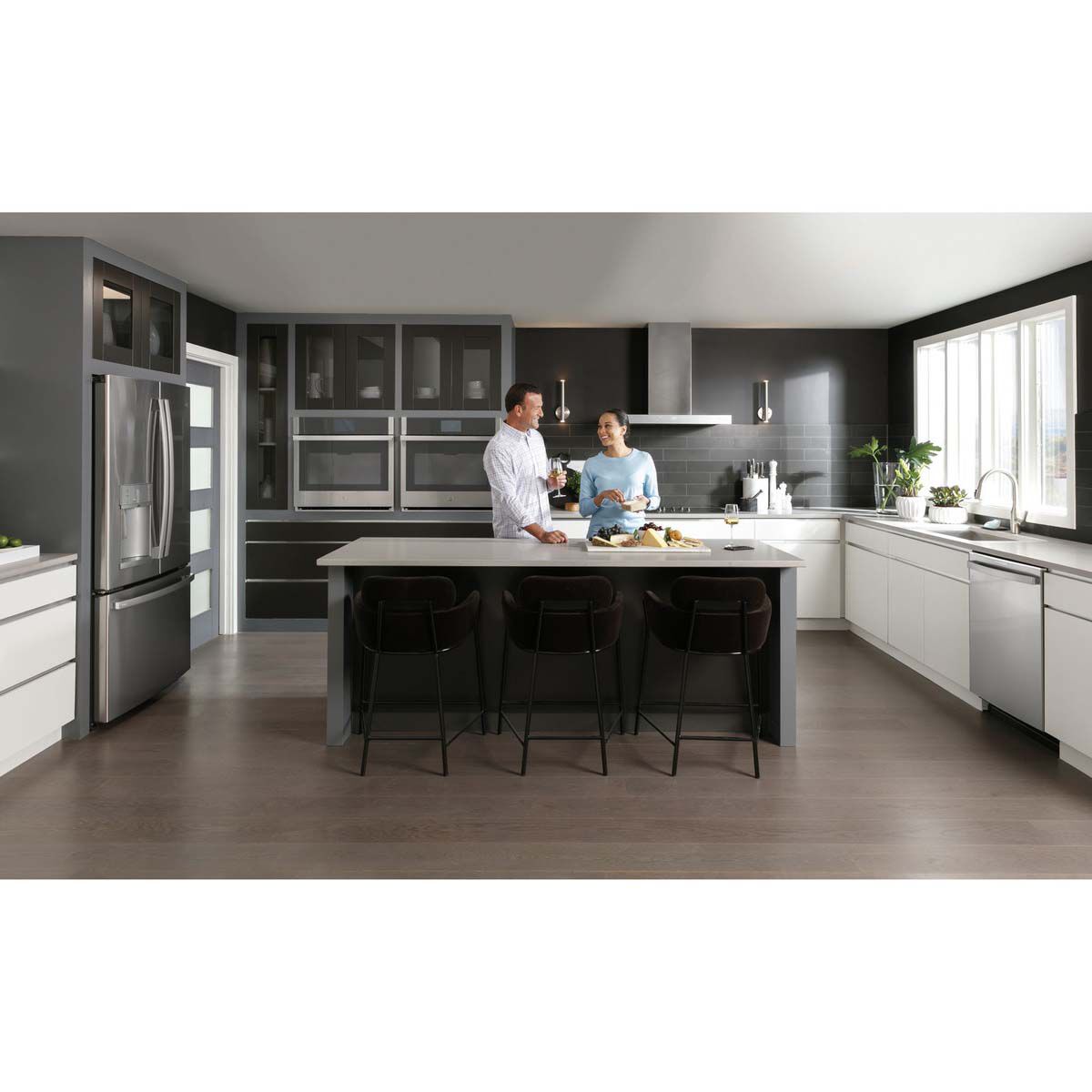 ge range hood light flashing