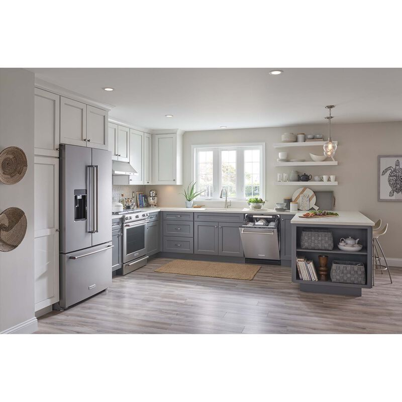 KitchenAid 30 in. Convertible Standard Style Range Hood with 585 CFM, 4 Fan Speeds & 2 LED Lights - Stainless Steel, , hires