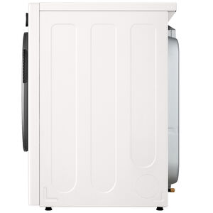LG 27 in. 7.4 cu. ft. Smart Stackable Gas Dryer with AI Sensor Dry, TurboSteam, Sanitize & Steam Cycle - Alpine White, , hires