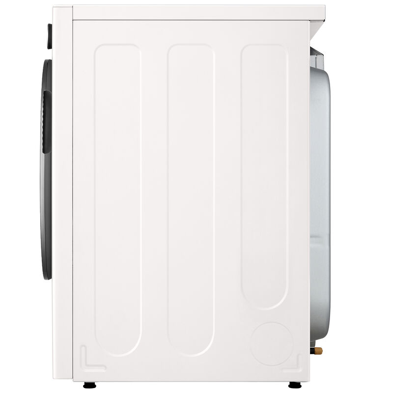 LG 27 in. 7.4 cu. ft. Smart Stackable Gas Dryer with AI Sensor Dry, TurboSteam, Sanitize & Steam Cycle - Alpine White, , hires