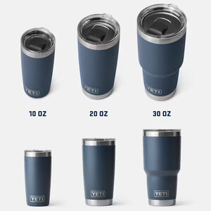 YETI Rambler 20 oz Tumbler - Navy Blue Patriotic Badge, , hires