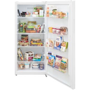 Frigidaire 30 in. 21.0 cu. ft. Garage-Ready Upright Freezer with Adjustable Shelves - White, , hires
