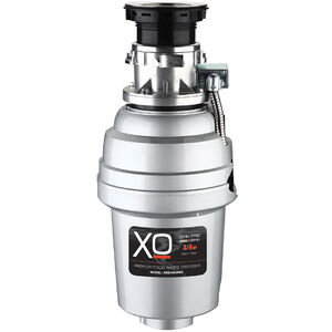 XO 3/4 HP Batch Feed Waste Disposer with 2500 RPM, Anti-Jam & Noise Reducing Insulation - Stainless Steel, , hires