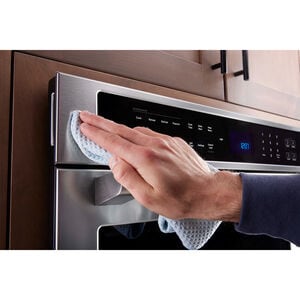 Maytag 30 in. 6.4 cu. ft. Electric Microwave/Wall Oven Combo with True European Convection & Sensor Cooking - Fingerprint Resistant Stainless Steel, , hires