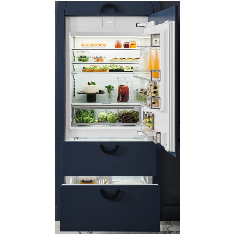 Sub-Zero 36 in. Built-In 19.6 cu. ft. Counter Depth Bottom Freezer Refrigerator - Custom Panel Ready, , hires