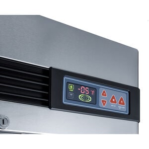 Summit Commercial 28 in. 23.0 cu. ft. Frost Free Upright Freezer with Adjustable Shelves - Stainless Steel, , hires