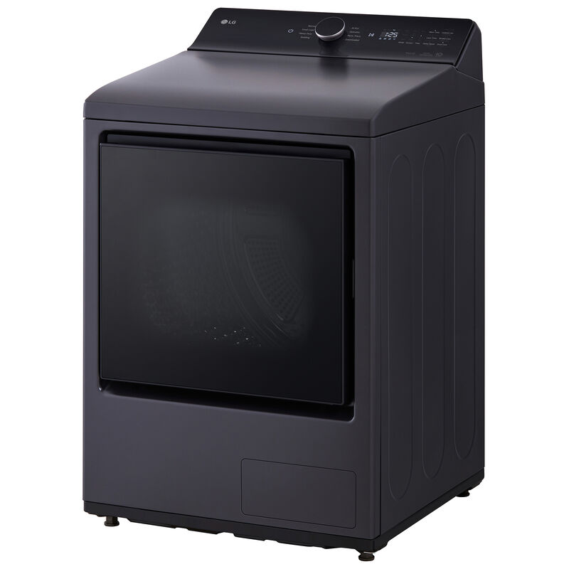 LG 27 in. 7.3 cu. ft. Smart Ventless Electric Dryer with Heat Pump & Sensor Dry - Matte Black, Matte Black, hires