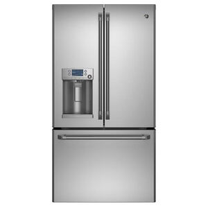 Cafe 27.8 Cu. Ft. French Door Refrigerator - Stainless Steel, , hires