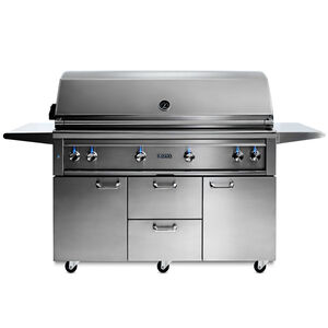 Lynx Professional 54 in. 4-Burner Liquid Propane Gas Grill with Rotisserie & Smoker Box - Stainless Steel, , hires