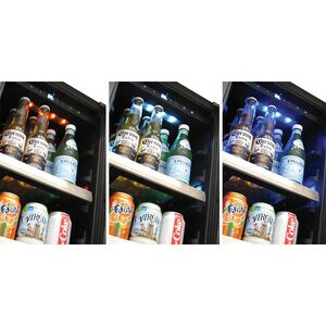 XO 24 in. Built-In/Freestanding 5.7 cu. ft. Compact Beverage Center with Adjustable Shelves & Digital Control - Custom Panel Ready, Custom Panel Required, hires