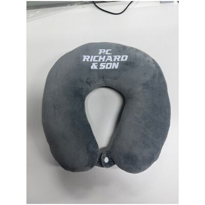 P.C. Richard & Son Travel Neck Pillow - Gray | PCRPIL