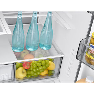 Samsung Bespoke 36 in. 25.0 cu. ft. Smart Counter Depth French Door Refrigerator with Internal Water Dispenser - Fingerprint Resistant Stainless Steel, , hires