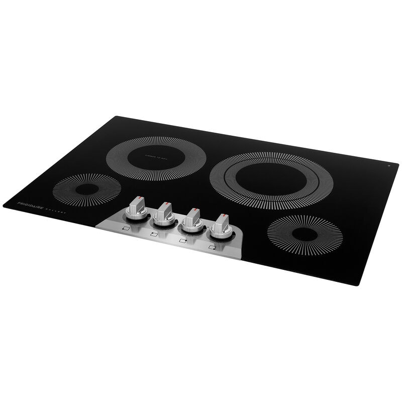 Frigidaire Gallery 30 in. 4-Burner Electric Cooktop with Simmer Burner & Power Burner - Stainless Steel, , hires