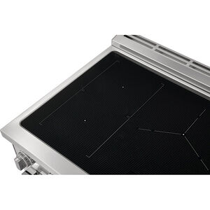 Electrolux 36 in. 4.4 cu. ft. True European Convection Electric Range with 5 Induction Burners - Stainless Steel, , hires