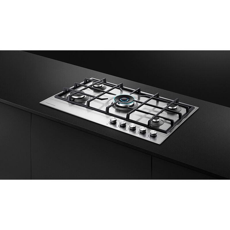 Fisher & Paykel Series 7 30 in. 5-Burner LP Gas Cooktop with Simmer Burner & Power Burner - Stainless Steel, , hires