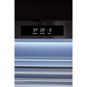 Signature Kitchen Suite 36 in. 19.3 cu. ft. Built-In Smart Counter Depth 4-Door French Door Refrigerator with Internal Water Dispenser - Custom Panel Ready, , hires