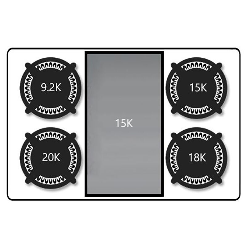 Wolf 36 in. Natural Gas Cooktop with 4 Sealed Burners & Griddle - Stainless Steel, , hires