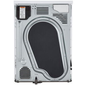LG 24 in. 4.2 cu. ft. Smart Stackable Ventless Electric Dryer with Heat Pump, Sensor Dry & Sanitize Cycle - White, White, hires