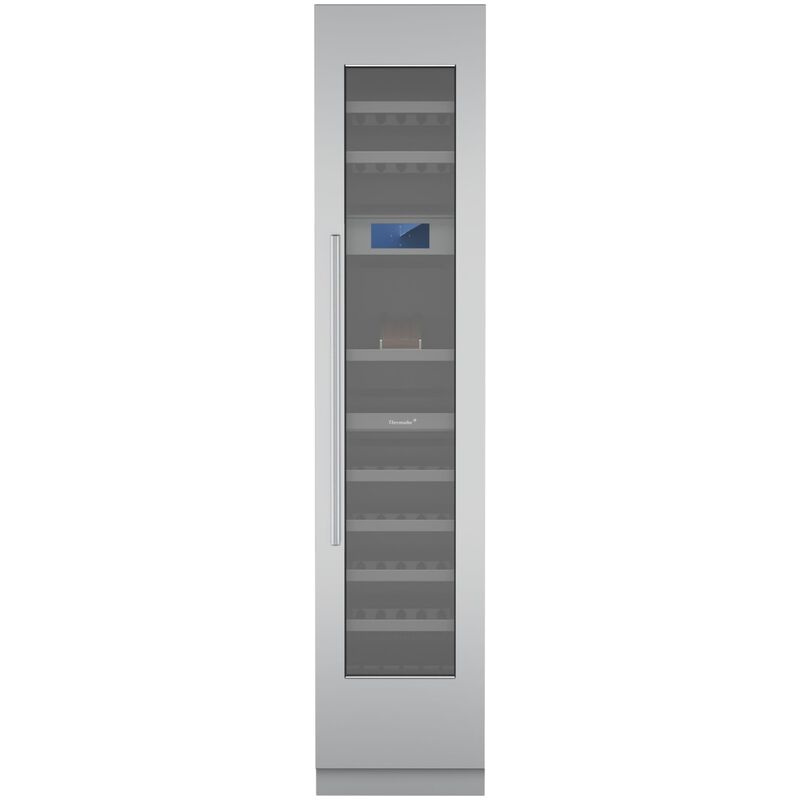 Thermador Freedom Collection 18 in. Built-In Smart Wine Cooler with Wood Racks, Multi-Temperature Zones & 62-Bottle Capacity - Custom Panel Ready, , hires