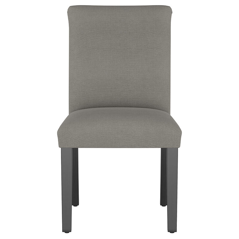 Skyline Furniture Linen Fabric Dining Chair - Grey, , hires
