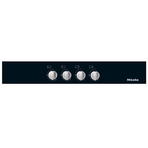 Miele 24 in. 4-Burner Natural Gas Cooktop - Stainless Steel, , hires