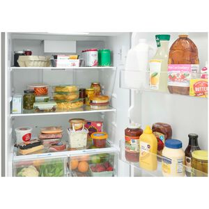 Frigidaire 30 in. 21.6 cu. ft. Garage-Ready Top Freezer Refrigerator - Fingerprint Resistant Stainless Steel Look, , hires