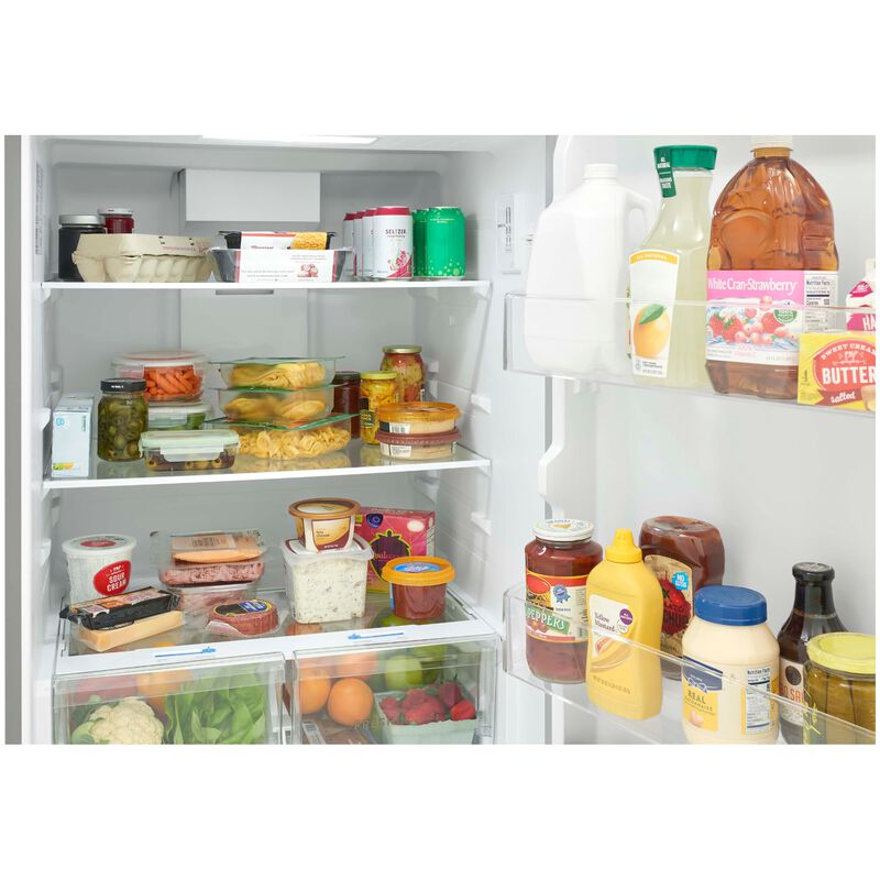 Frigidaire 30 in. 21.6 cu. ft. Garage-Ready Top Freezer Refrigerator - Fingerprint Resistant Stainless Steel Look, , hires