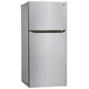 LG 33 in. 23.8 cu. ft. Top Freezer Refrigerator with Internal Water Dispenser- Stainless Steel, , hires