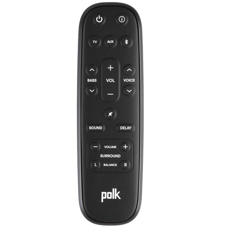 Polk 3.1 Channel Dolby Atmos Ultra Compact Bluetooth Sound Bar With Wireless Subwoofer - Black, , hires