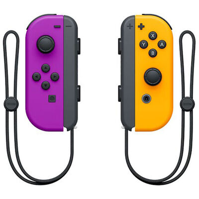 Nintendo Neon Purple / Neon Orange Joy-Con (L-R) for Nintendo Switch | HACAJAQAA