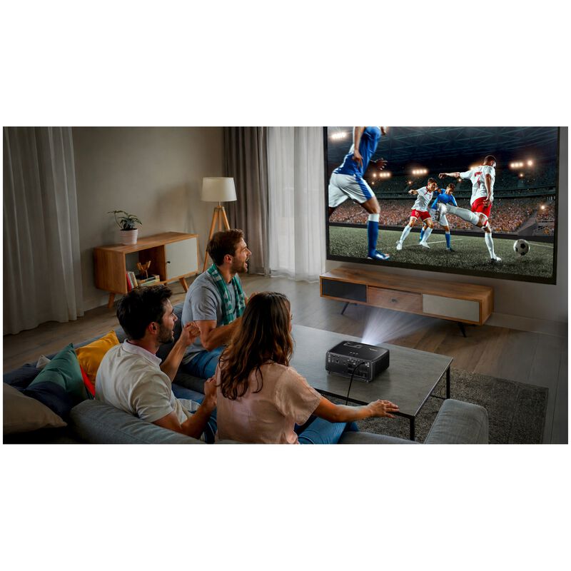 Optoma True 4K UHD 4,000 Lumens Short Throw Home Entertainment Laser Projector - Black, , hires