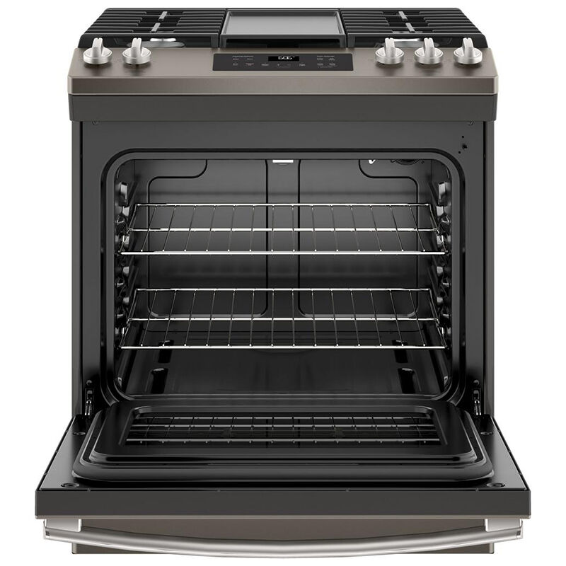 GE 30 in. 5.3 cu. ft. Oven Slide In Gas Range with 5 Sealed