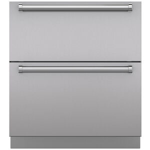 Sub-Zero Designer 30 in. 4.9 cu. ft. Smart Double Freezer Drawers with Ice Maker & Digital Control - Custom Panel Ready, , hires