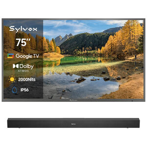 Sylvox - Pool Pro 3.0 75" Class Full Sun 4K UHD LED Smart Google Outdoor TV, , hires