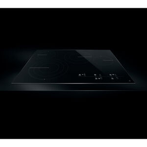 JennAir Oblivian Glass 30 in. 4-Burner Electric Cooktop with Simmer Burner & Power Burner - Stainless Steel, , hires