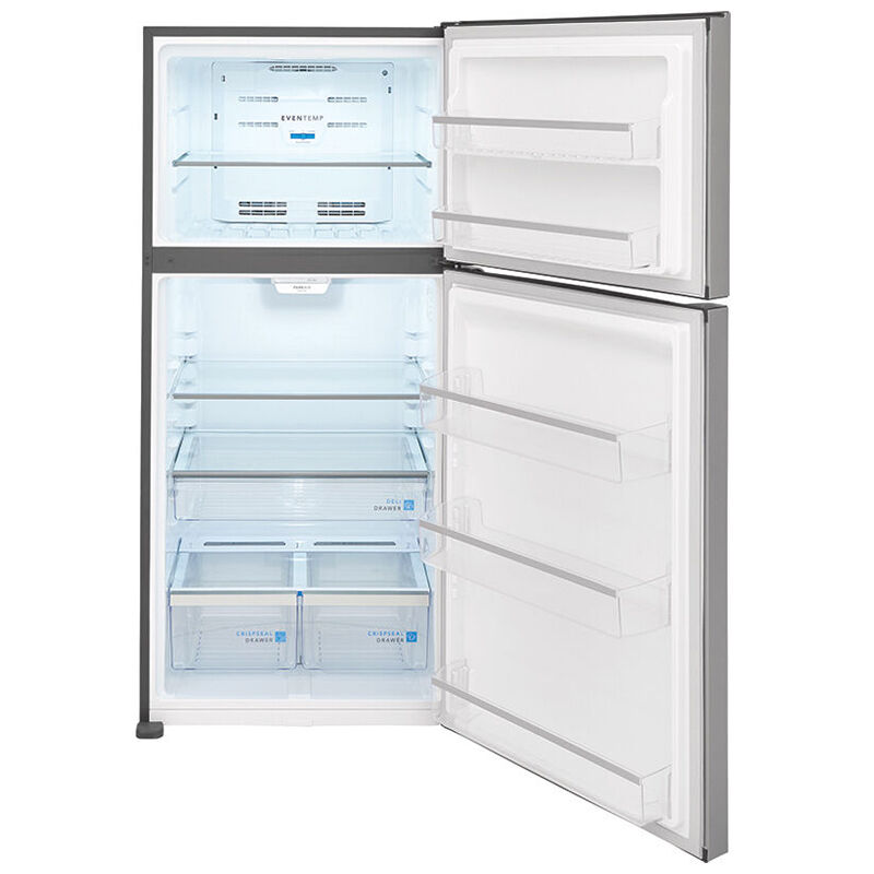Frigidaire Gallery 30 in. 20 cu. ft. Garage Ready Top Freezer Refrigerator - Stainless Steel, Stainless Steel, hires