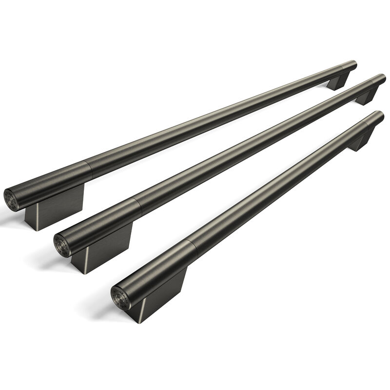 KitchenAid Handle Hardware Accessory Kit for 36 in. Built-In French Door Bottom Mount Refrigerators - Black Ore, Black Ore, hires